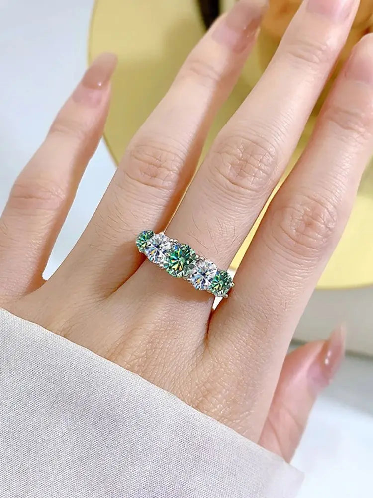 3.6CT All moissanite women Rings