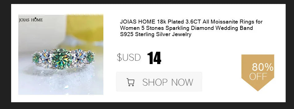 3.6CT All moissanite women Rings