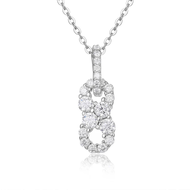 Moissanite Delicate 8 Pendant