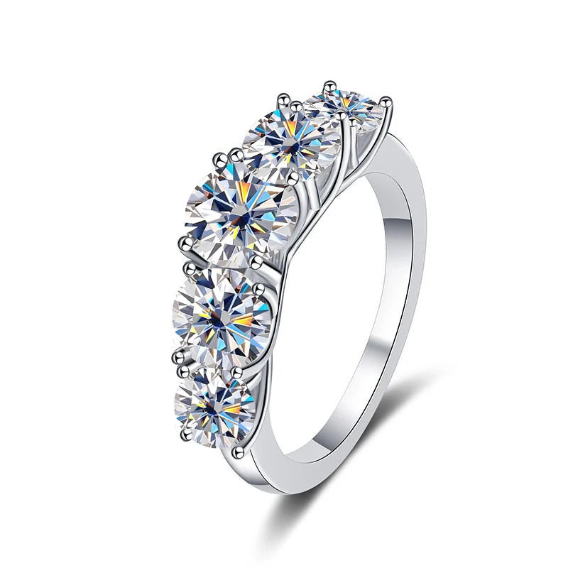 3.6CT All moissanite women Rings